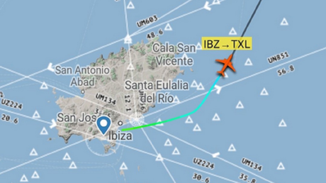 Cuatro vuelos desviados debido al temporal
