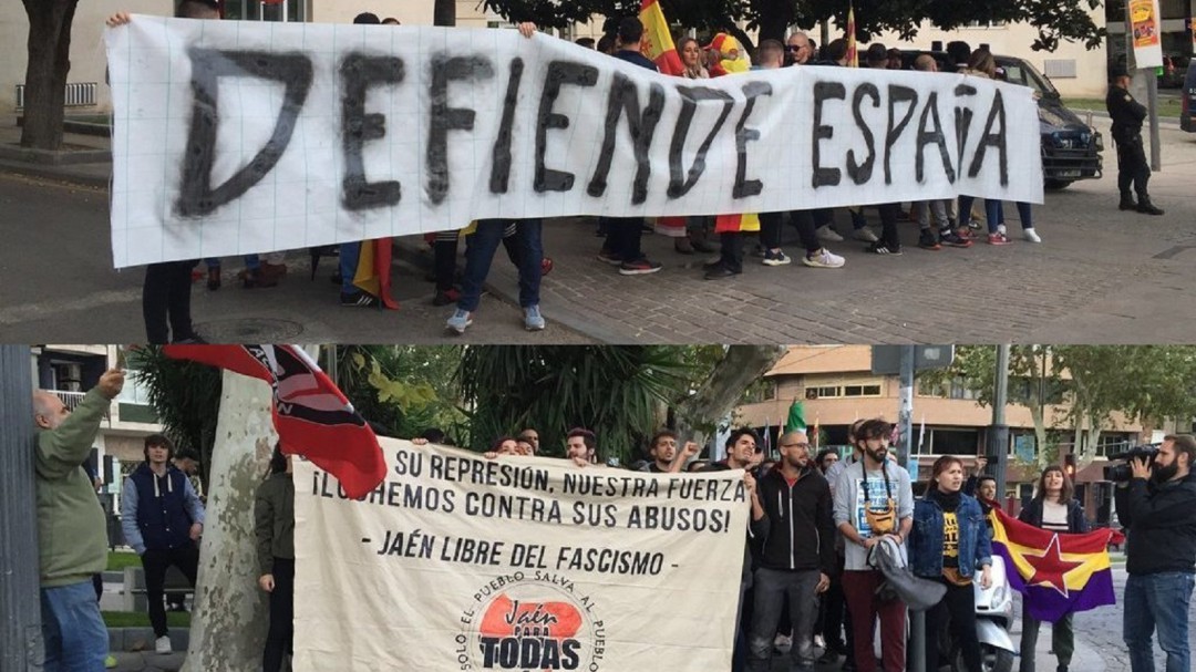 Jaén muestra las dos caras de la moneda catalana
