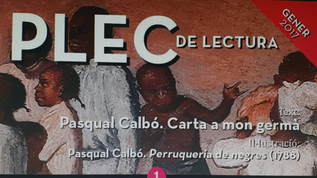 Plec de lectura 1. Pasqual Calbó