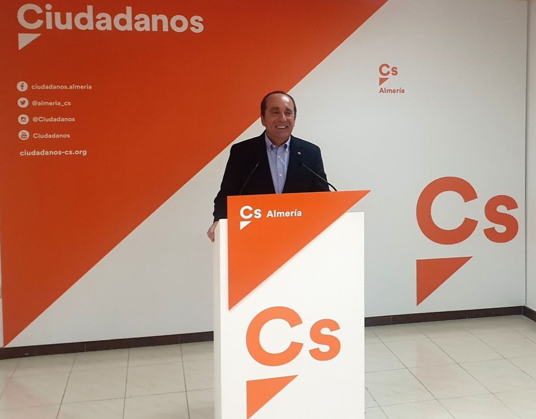 El diputado autonómico de Cs por Almería Andrés Samper El diputado autonómico de Cs por Almería Andrés Samper