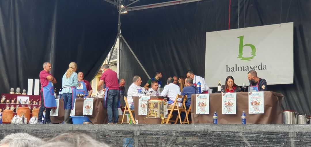 El jurado del concurso de Putxeras, deliberando El jurado del concurso de Putxeras, deliberando