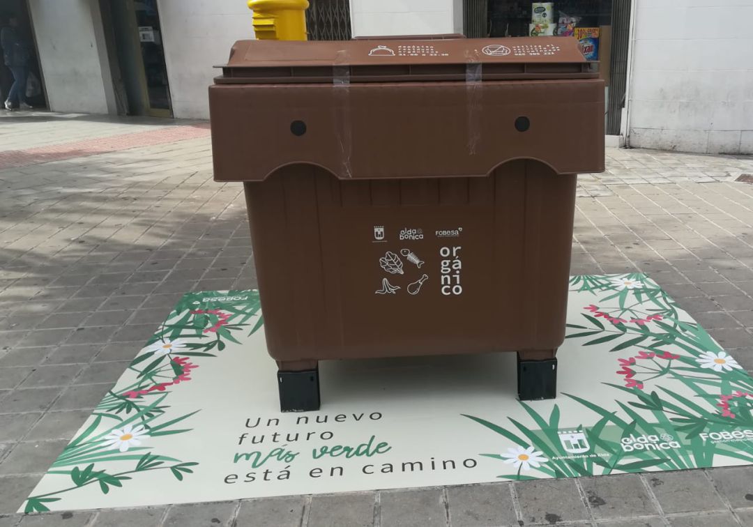 El quinto contenedor llega a Elda