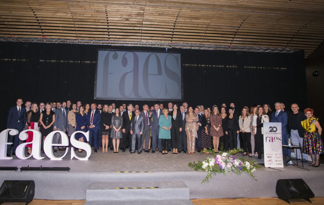 Gala de premios de FAES en su XX aniversario. Gala de premios de FAES en su XX aniversario.