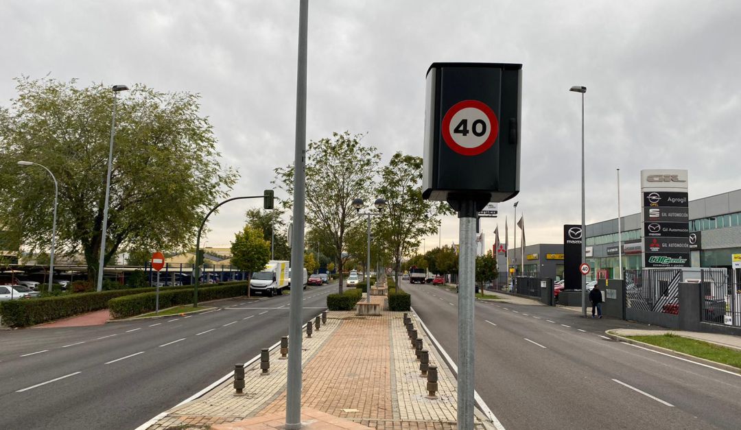 Nuevo radar instalado en Vía Complutense, 135 Nuevo radar instalado en Vía Complutense, 135