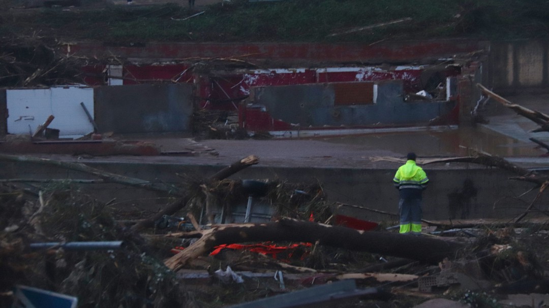 El temporal de lluvia deja vídeos espectaculares