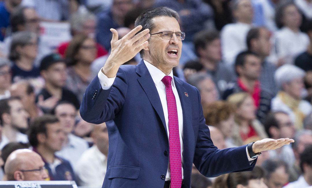 Pedro Martínez, durante un partido de la ACB Pedro Martínez, durante un partido de la ACB
