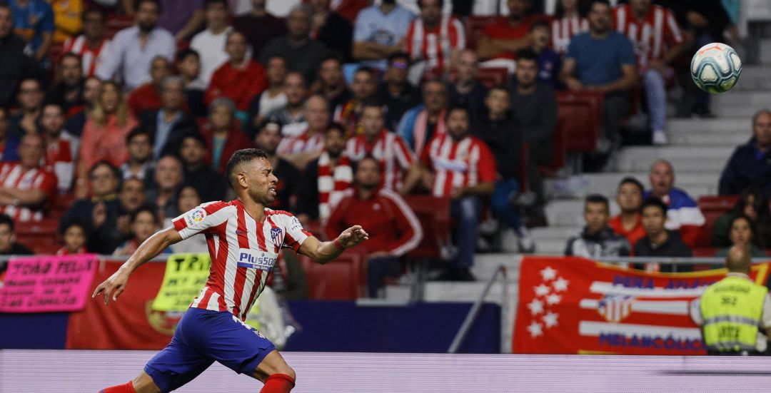 Imagen del encuentro entre el Atlético y el Celta Imagen del encuentro entre el Atlético y el Celta