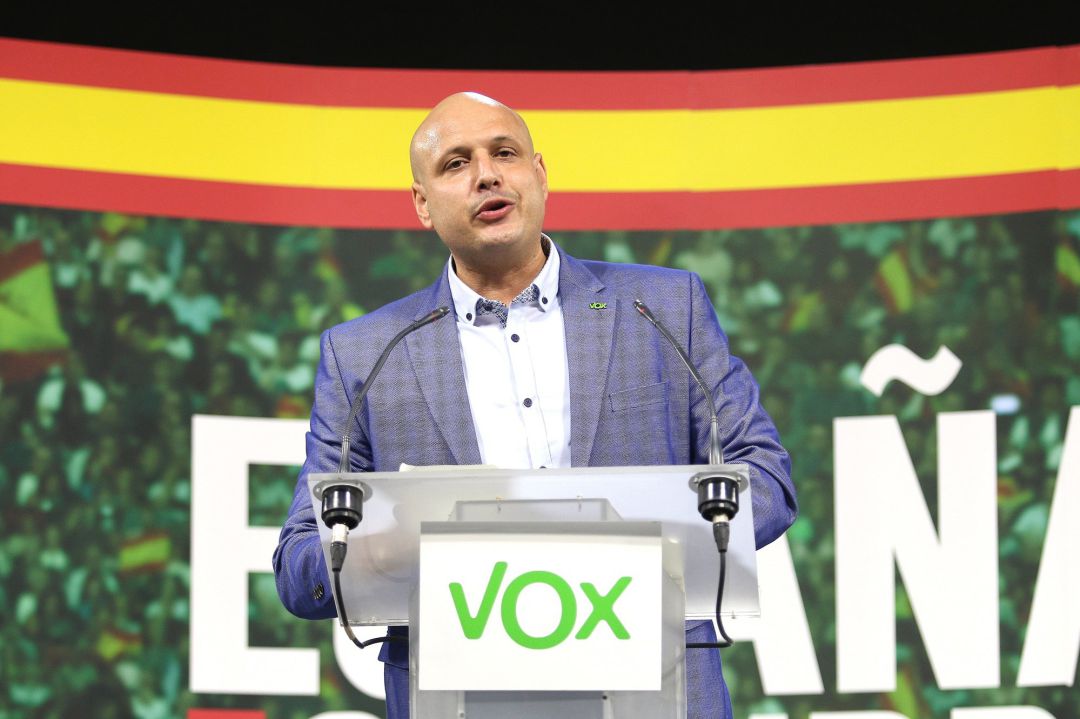 El diputado de Vox en el Parlamento andaluz, Rodrigo Alonso. El diputado de Vox en el Parlamento andaluz, Rodrigo Alonso.