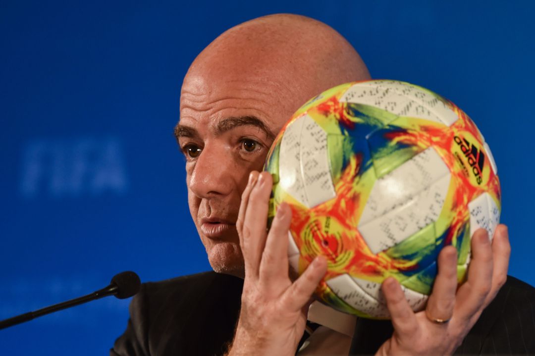 Gianni Infantino, presidente de la FIFA Gianni Infantino, presidente de la FIFA