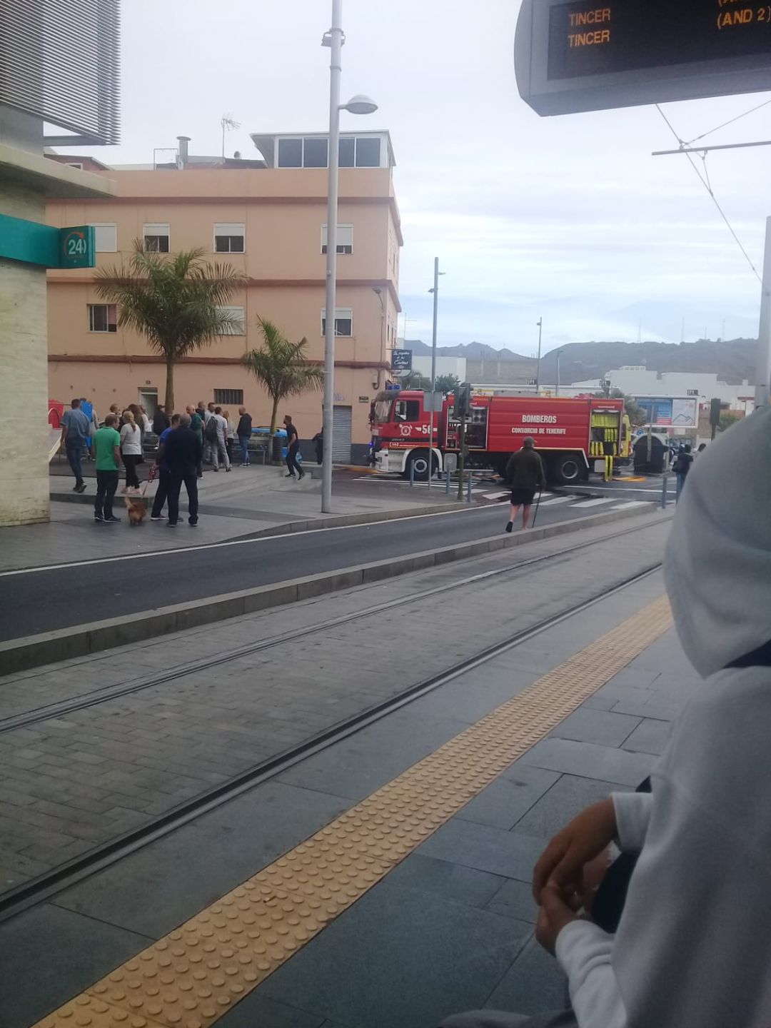 Incendio churrería en La Cuesta Incendio churrería en La Cuesta