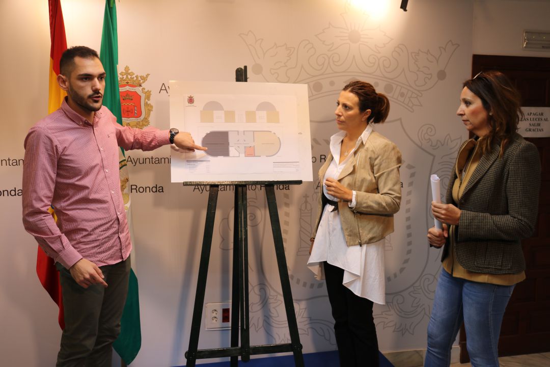 El proyecto ha sido presentado por el arquitecto municipal Raúl Arroyo en el Ayuntamiento de Ronda El proyecto ha sido presentado por el arquitecto municipal Raúl Arroyo en el Ayuntamiento de Ronda
