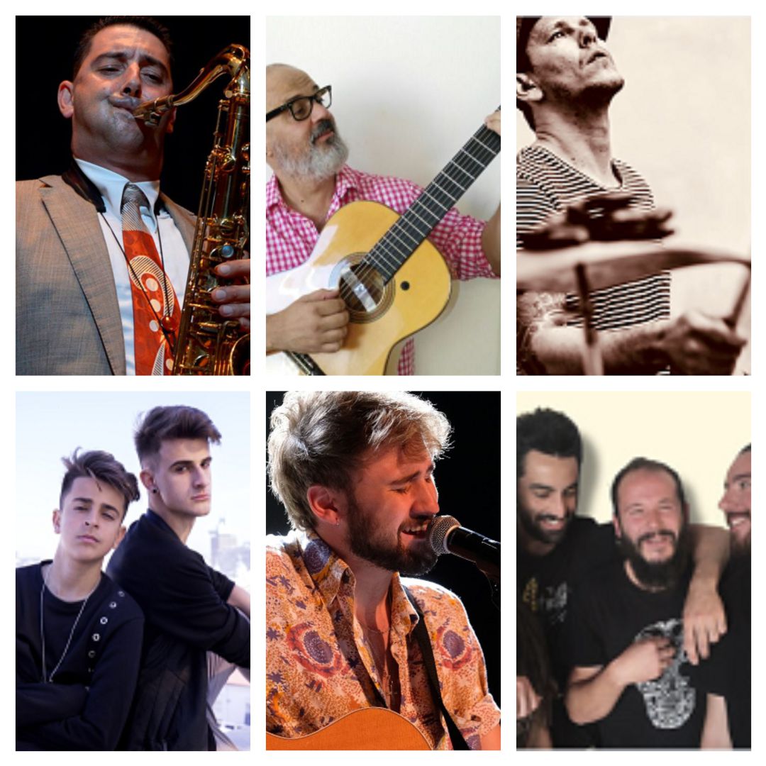 Enric Peidró, Leo Minax, Iván Sanjuán, Adexe&Neu, Dani Fernández y Trigo Sucio Enric Peidró, Leo Minax, Iván Sanjuán, Adexe&Neu, Dani Fernández y Trigo Sucio