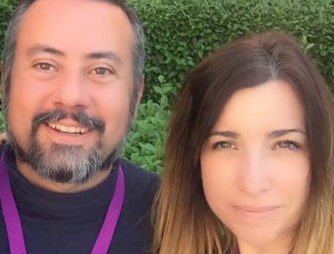 El secretario de organización de Podemos en Móstoles, Julio Alberto Alfonso González y la concejala de Educación, Natividad Gómez El secretario de organización de Podemos en Móstoles, Julio Alberto Alfonso González y la concejala de Educación, Natividad Gómez