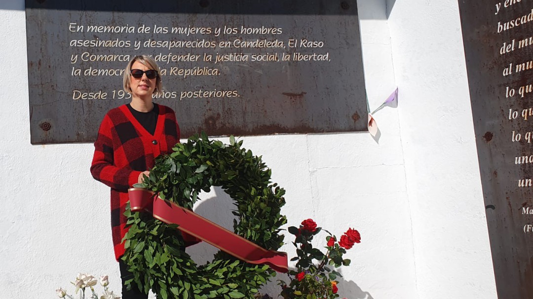El PSOE de Candeleda rinde homenaje a las víctimas del franquismo