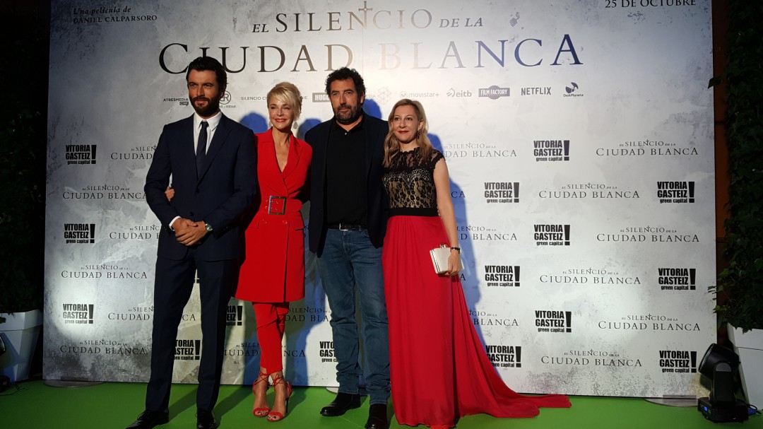 Vitoria se viste de cine con el preestreno de El Silencio de la Ciudad Blanca