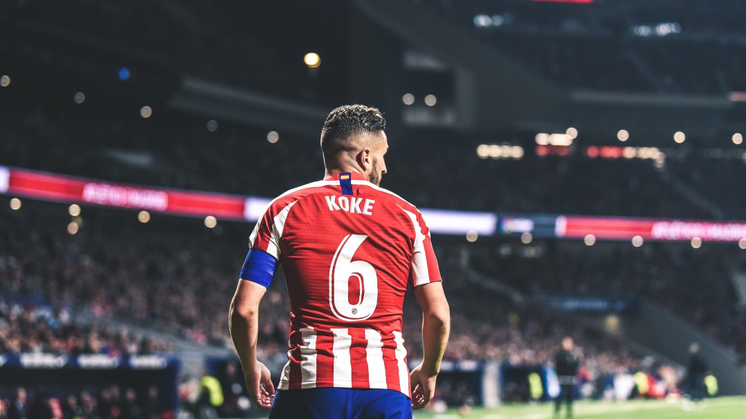 Koke agredece el apoyo del Wanda Metropolitano tras las críticas de los últimos días