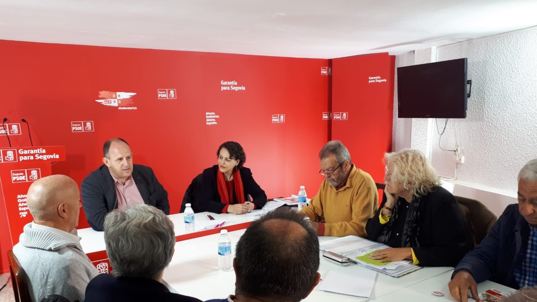 La ministra de Trabajo protagoniza en Segovia varias reuniones con diferentes agentes sociales