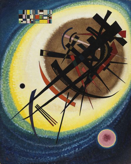 Kandinsky, 'El óvalo claro' Kandinsky, 'El óvalo claro'