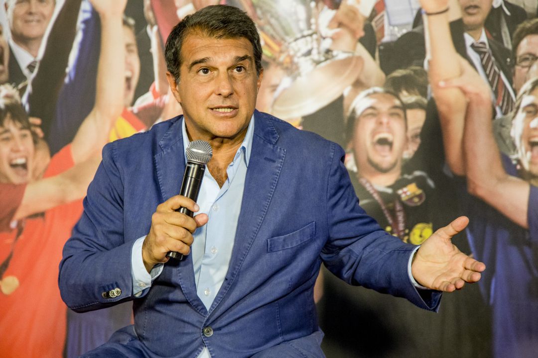 Joan Laporta, ex presidente del FC Barcelona Joan Laporta, ex presidente del FC Barcelona
