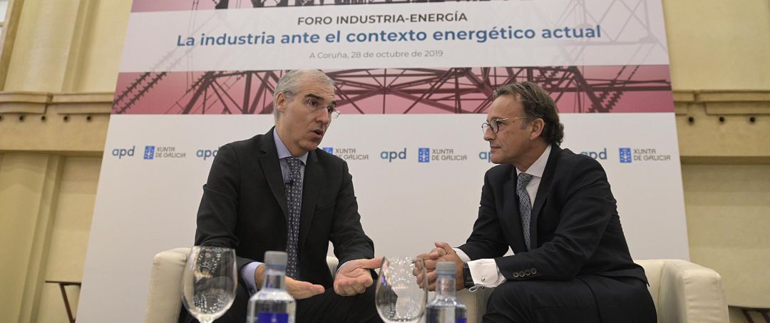 Francisco Conde, a la izquierda Francisco Conde, a la izquierda
