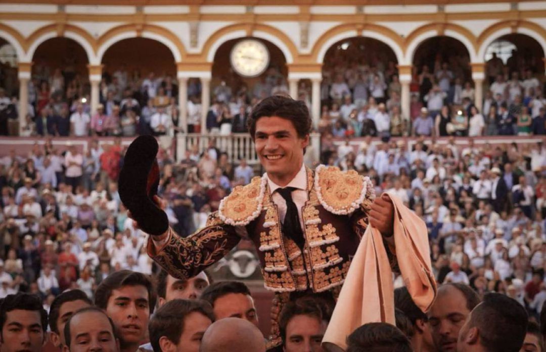 Pablo Aguado en su triunfal tarde del pasado 10 de mayo Pablo Aguado en su triunfal tarde del pasado 10 de mayo