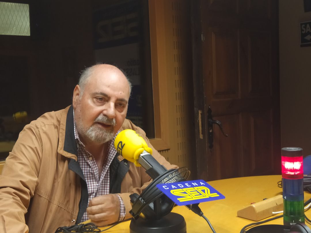 Fernando Flores de Manzano en la antena de la SER Fernando Flores de Manzano en la antena de la SER