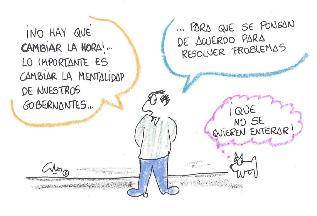 "La viñeta de Villanueva" Cambio de hora: "La viñeta de Villanueva" "La viñeta de Villanueva" Cambio de hora: "La viñeta de Villanueva"