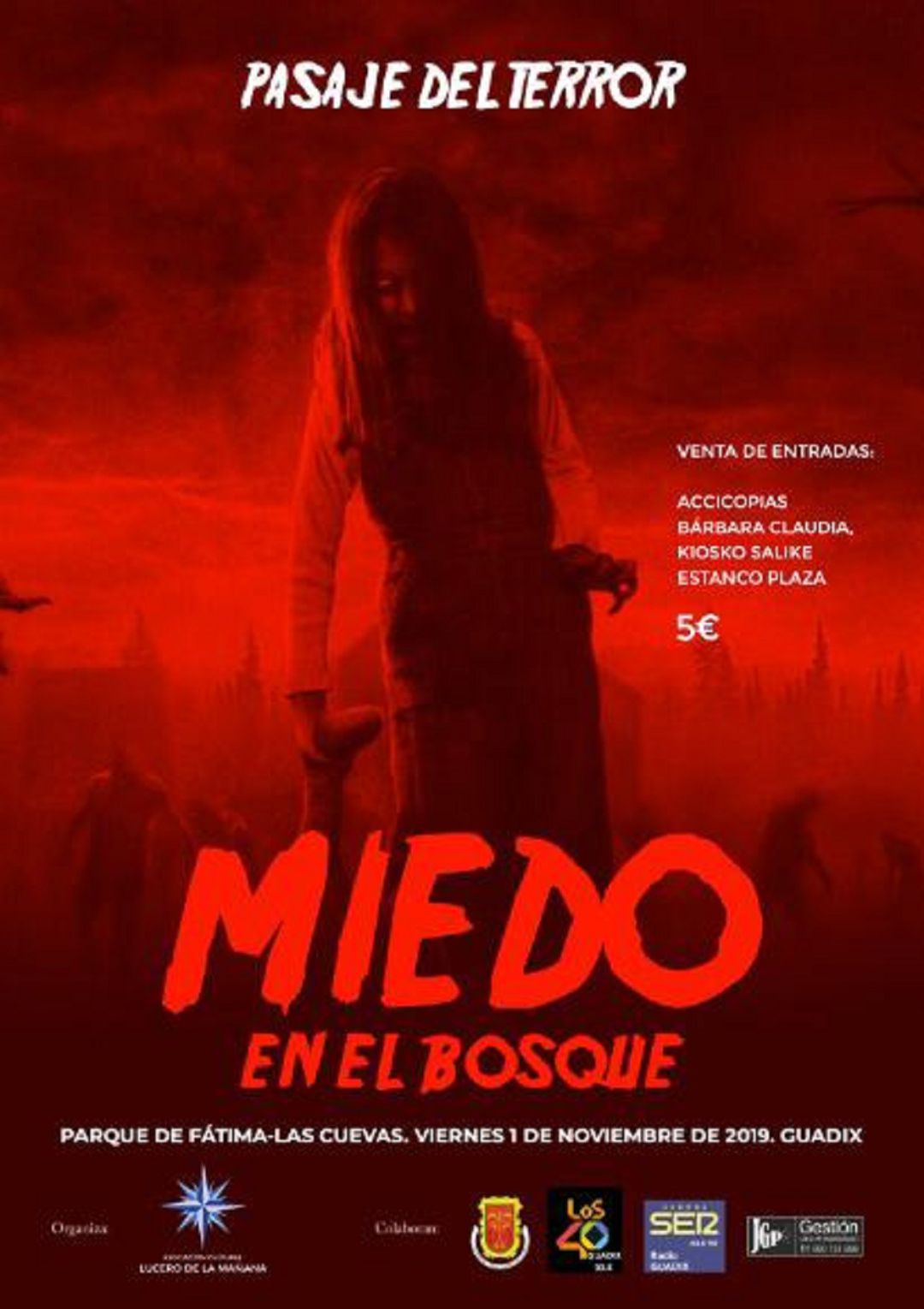 Miedo en el bosque se celebra este año en el parque Fátima. Miedo en el bosque se celebra este año en el parque Fátima.
