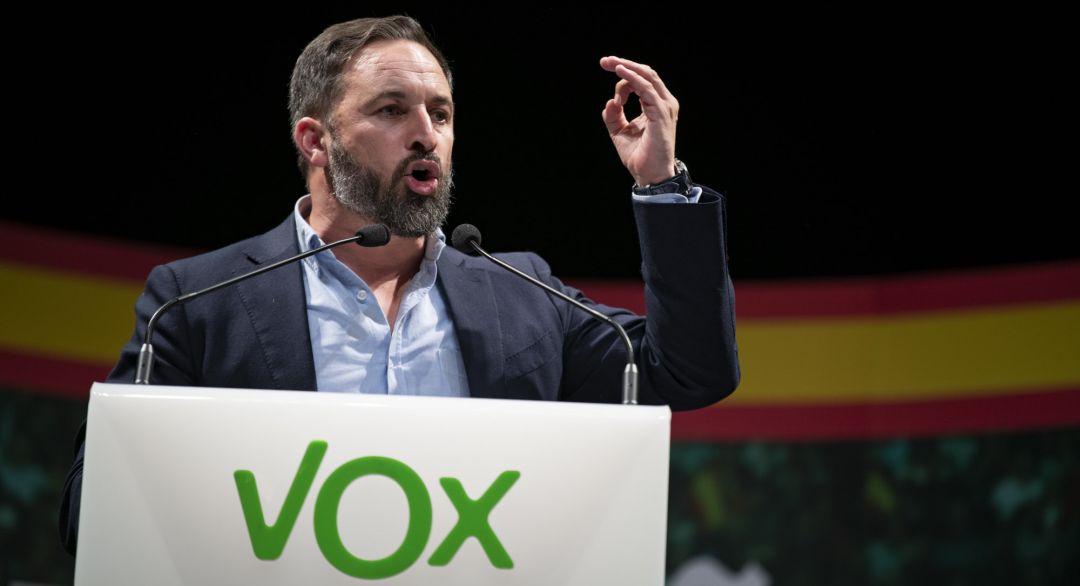 El presidente de Vox, Santiago Abascal, en una imagen de archivo. El presidente de Vox, Santiago Abascal, en una imagen de archivo.