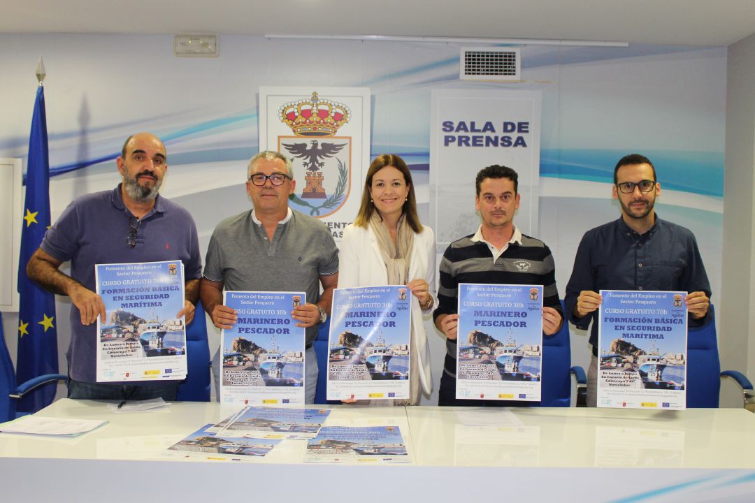 Águilas ofrece cursos de formación para nuevos pescadores Águilas ofrece cursos de formación para nuevos pescadores