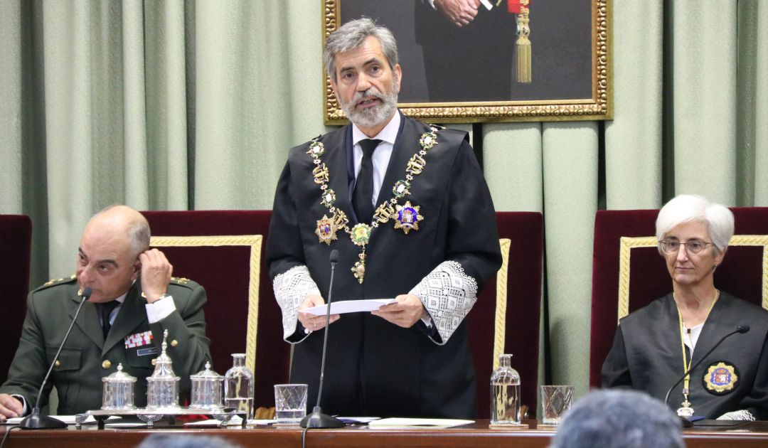 El president del CGPJ, Carlos Lesmes, a l’acte d’obertura de l’Any Judicial Militar El president del CGPJ, Carlos Lesmes, a l’acte d’obertura de l’Any Judicial Militar