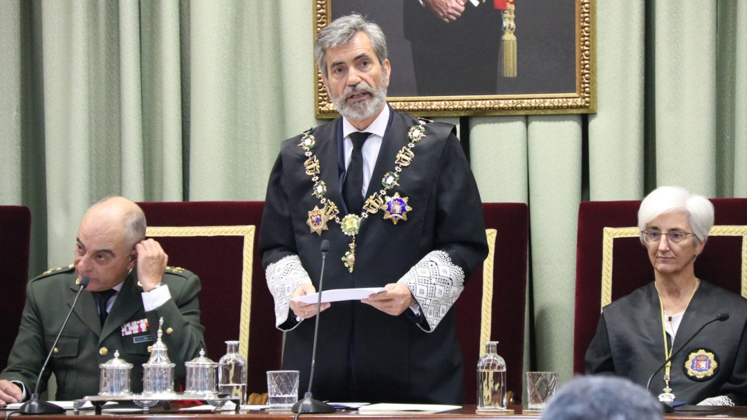 Lesmes, sobre Cataluña: "Ciudadanos cegados por la irracionalidad están atacando la base de nuestra democracia"