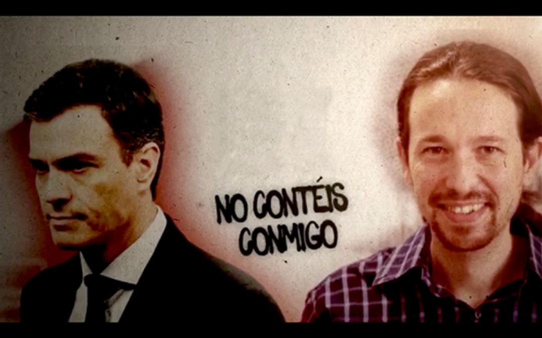 Imagen de la campaña denunciada por Más País. Imagen de la campaña denunciada por Más País.