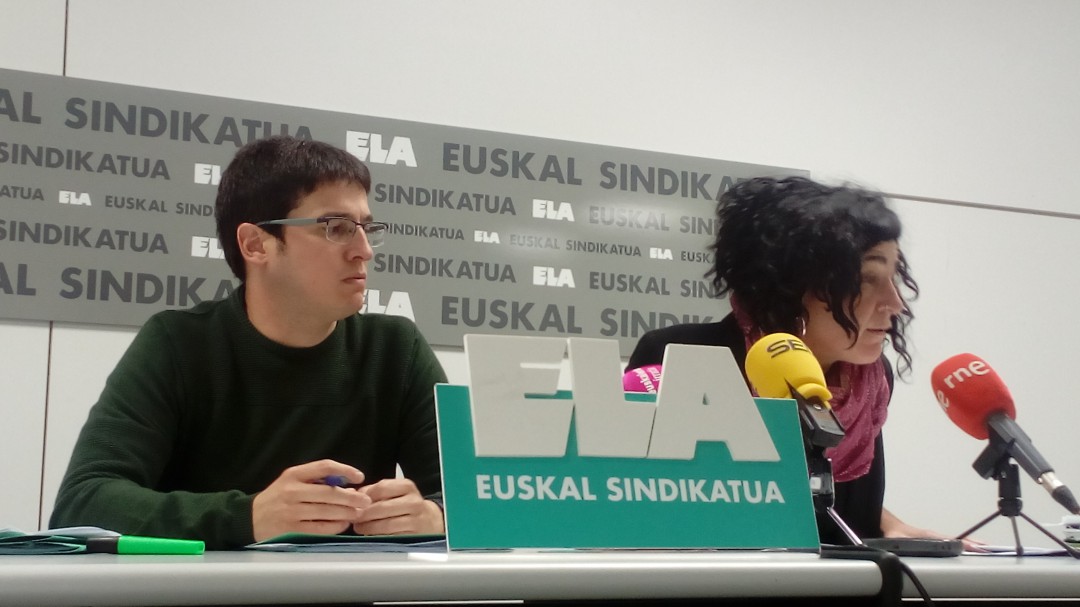 ELA rechaza el diálogo social en Navarra