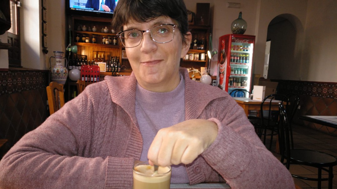 Un café con María