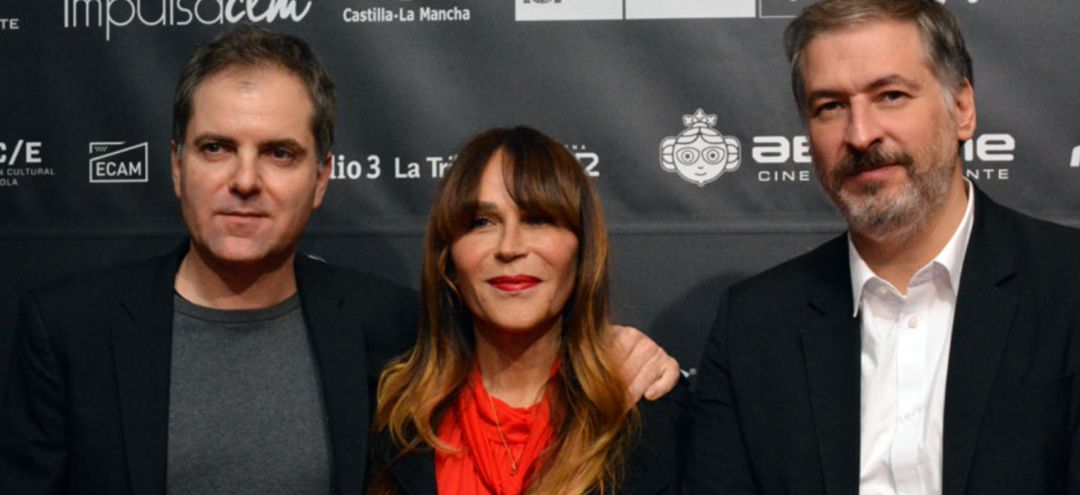 El director de El Hoyo, la actriz Antonia San Juan y el director de Abycine, José Manuel Zamora El director de El Hoyo, la actriz Antonia San Juan y el director de Abycine, José Manuel Zamora