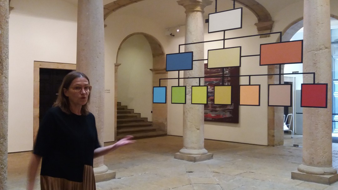 Maite Centol expone en el Bellas Artes su trabajo "Nada, poco, bastante, mucho...."