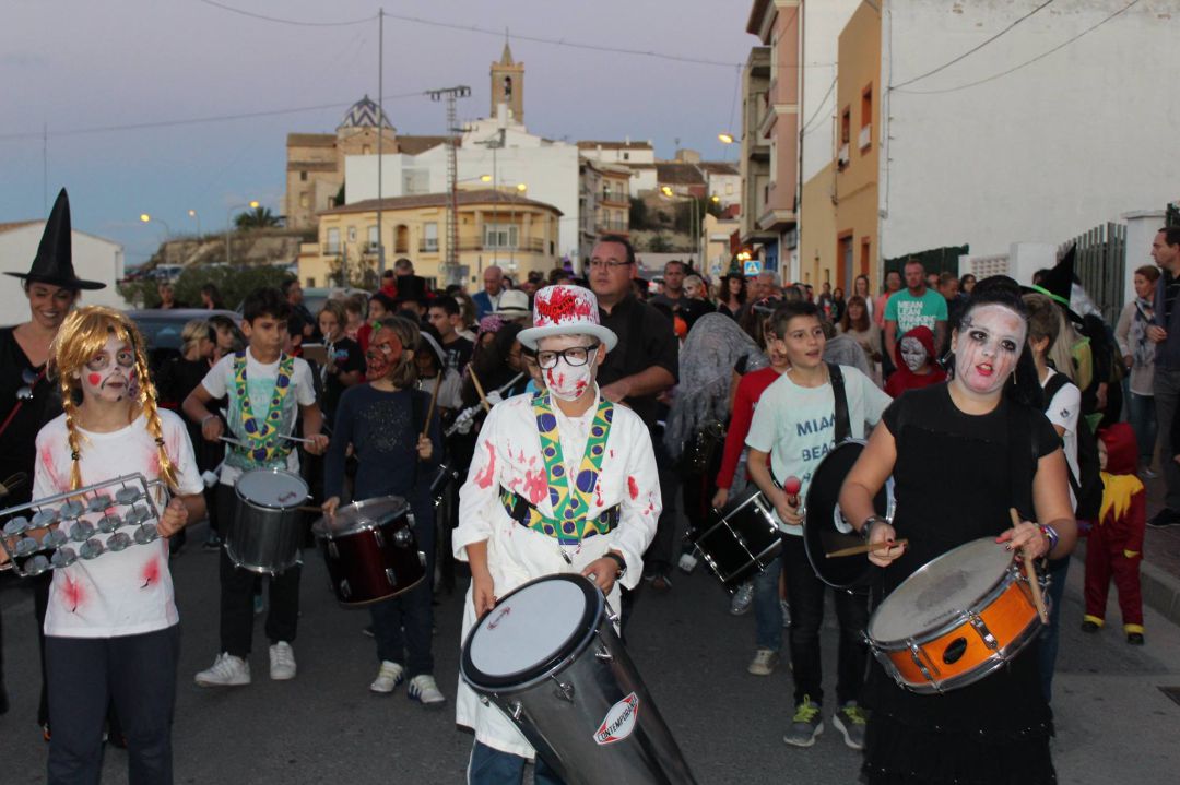 Halloween en El Poble Nou de Benitatxell. Imagen de archivo Halloween en El Poble Nou de Benitatxell. Imagen de archivo