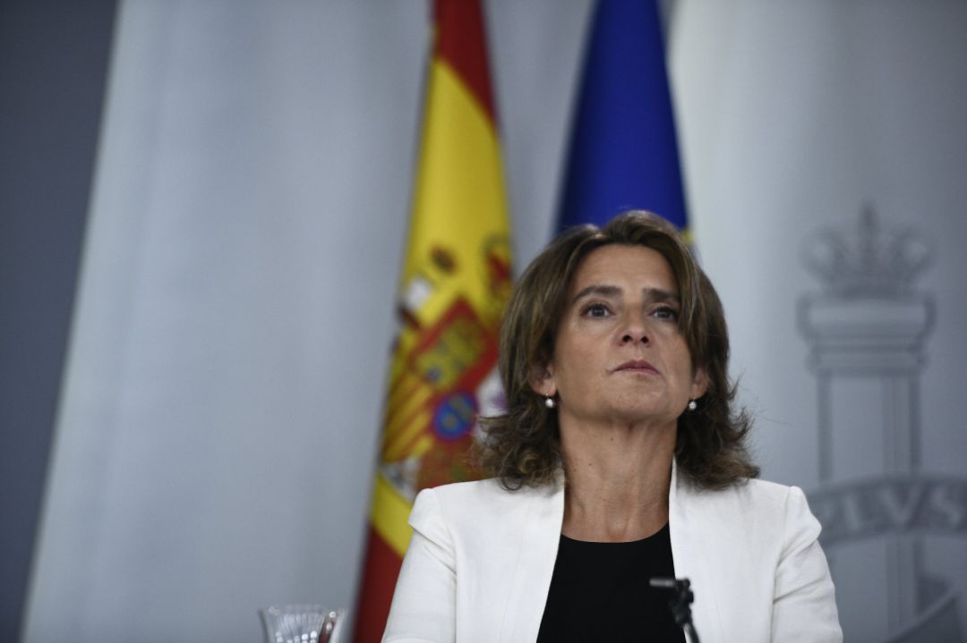 La ministra para la Transición Ecológica en funciones, Teresa Ribera. La ministra para la Transición Ecológica en funciones, Teresa Ribera.