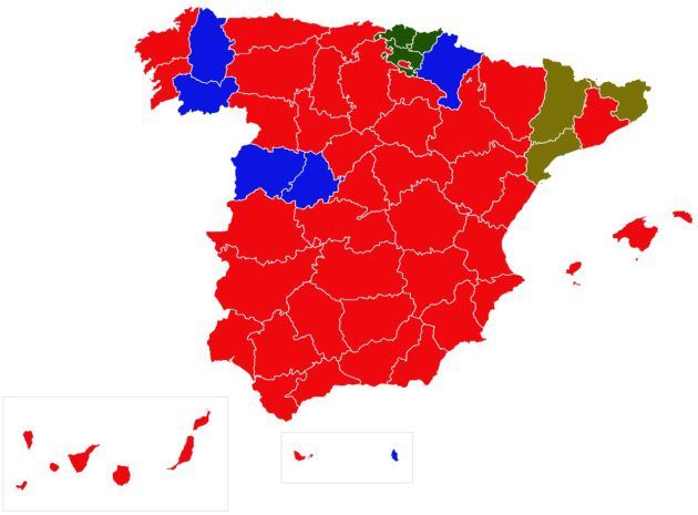 La provincia más fiel, los feudos inexpugnables y otros datos de las 14 elecciones generales de la democracia La provincia más fiel, los feudos inexpugnables y otros datos de las 14 elecciones generales de la democracia