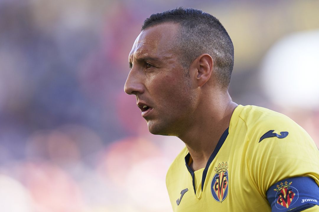 Santi Cazorla con la camiseta del Villarreal. Santi Cazorla con la camiseta del Villarreal.