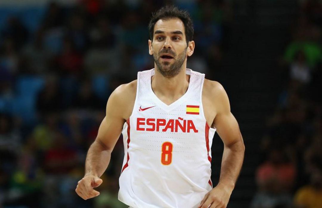 José Calderón, en un partido con la selección española José Calderón, en un partido con la selección española