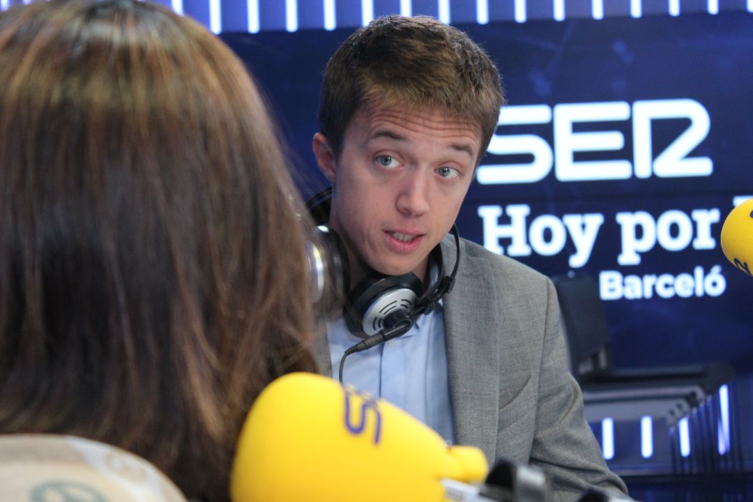 Íñigo Errejón en una entrevista el pasado 2 de octubre con Àngels Barceló Íñigo Errejón en una entrevista el pasado 2 de octubre con Àngels Barceló