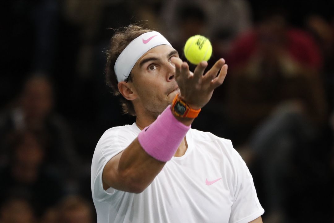 Nadal viajará a Londres para las finales ATP. Nadal viajará a Londres para las finales ATP.