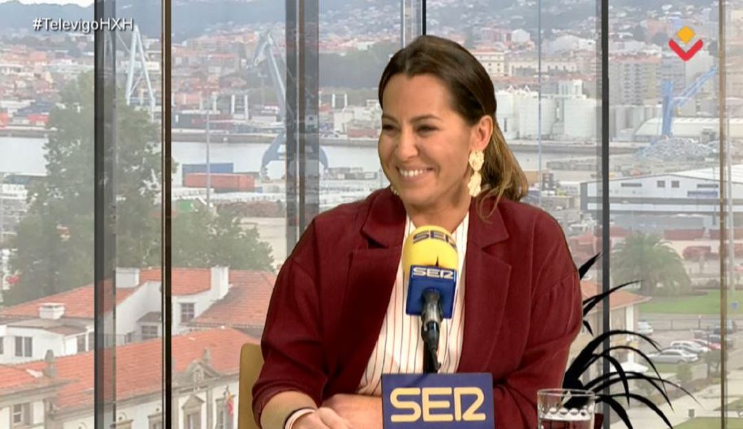 Beatriz Pino en la entrevista de Hoy por Hoy Vigo Beatriz Pino en la entrevista de Hoy por Hoy Vigo