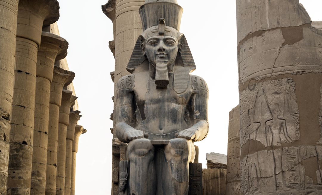 Estatua de Ramses II. Estatua de Ramses II.