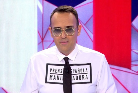 La camisa de Risto Mejide La camisa de Risto Mejide