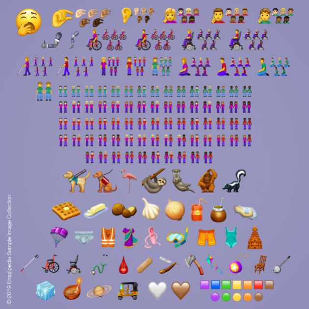 Los nuevos emojis de WhatsApp. Los nuevos emojis de WhatsApp.