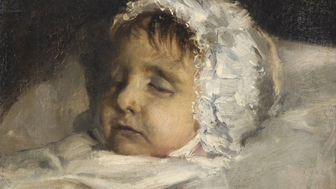 Hallado un Sorolla inédito que representa a una niña moribunda
