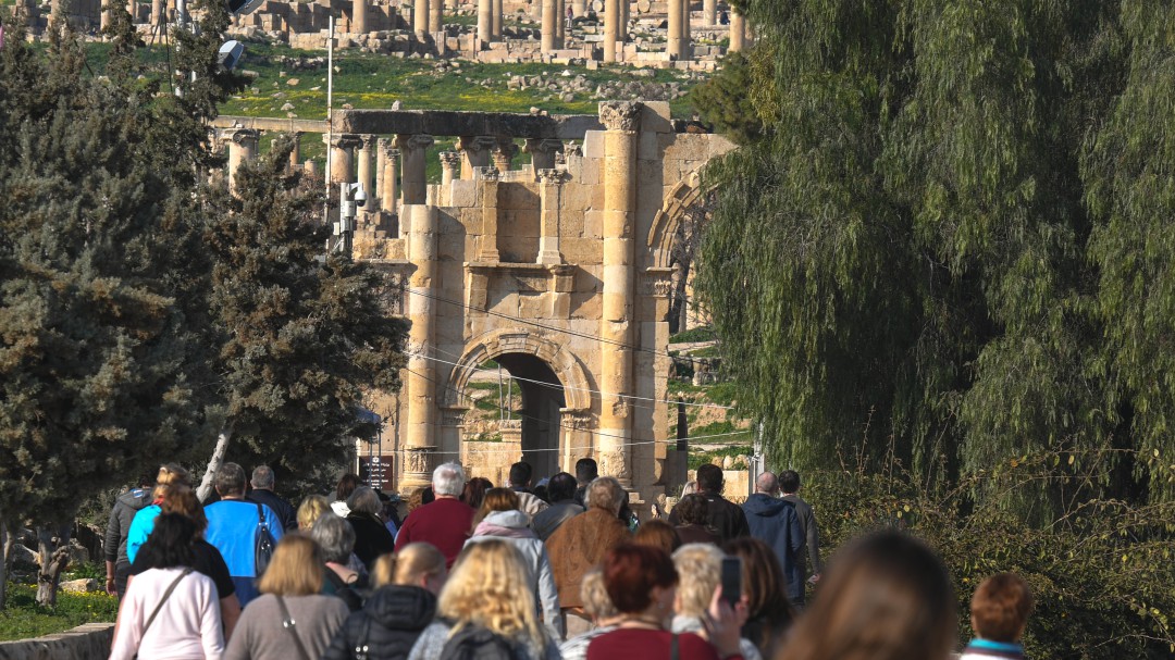 Varios turistas, apuñalados cerca de las ruinas jordanas de Gerasa